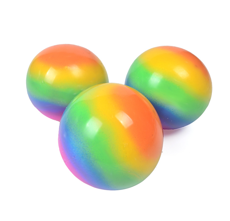 Squishy Squeeze Toys Rainbow Ball