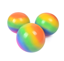 Squishy squeeze toys rainbow ball