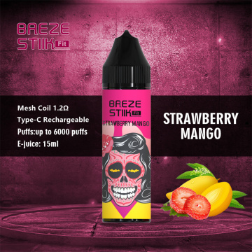 Breze Stiik FIT 6000 Puffs Energy Disposable Vape