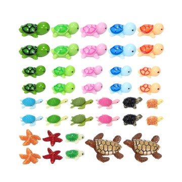 Resin Mini Turtle Statues: Discover the Charm of Tiny Sea Figurines and Fairy Garden Accessories