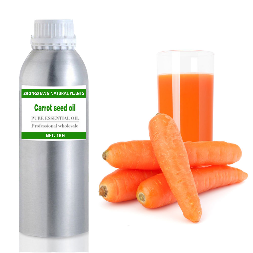 Wholesale price 100% pure and natural organic carrot seed oil for cosmetic