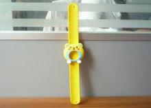 Yellow Bear Rubber Watch Straps , Adverting Promotion Gift