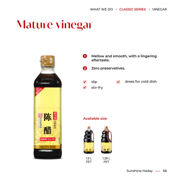 ?Fermented white vinegar