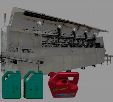 Automatic Screen Printer for Square Pails Jars Buckets