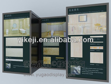 steel material ceramic tile display rack,metal material ceramic tile display,ceramic tile display rack stand