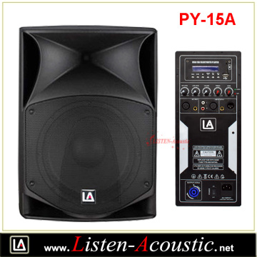 15 inch Professional Plastic active Speakers with MP3 PY-15A