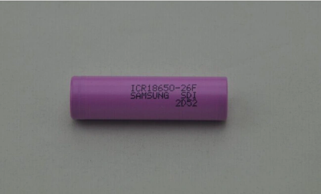 Icr18650-26f 2600mAh Lithium Battery Cell Lithium Ion Battery Li-ion High Power Battery Storage Battery 3.7V Laptop Battery Rechargeable Battery 100% Authentic