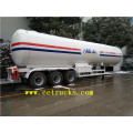 49cbm 25ton ruwa mai ruwa ammonia tanker semi trailers