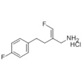 Benzenebutanamine, 4-fluoro-b- (fluorométhylène), chlorhydrate (1: 1), (57252249, bE) - CAS 120635-25-8