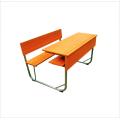 Angola student desk and chair school table and school bench (school furniture)