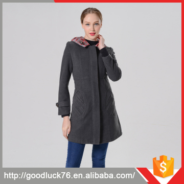 Wholesale Women Long Sleeve Winter Coat Latest Design Ladies Elegant Winter Coat