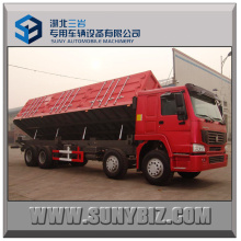 32cbm 50t 60t Sinotruk HOWO 8X4 Heavy Side Dump Truck