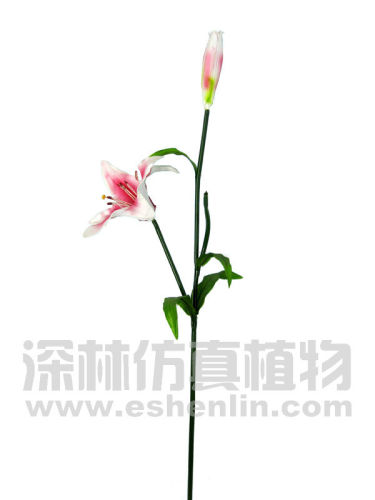 Artificial red lily