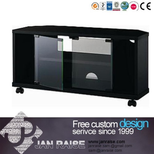 Modern design wooden tv cabinet storage cabinet wall tv stand OK-W4125