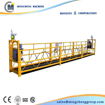 Supply suspended stationary work platform