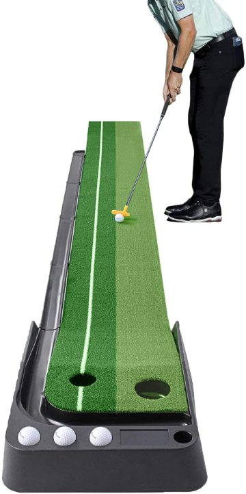 Automatic Ball Return Mini Golfing Green Business Set