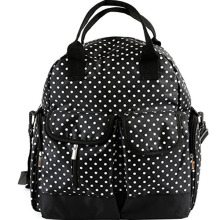 Trendy White Spot Fashionable Diaper Baby Backpack