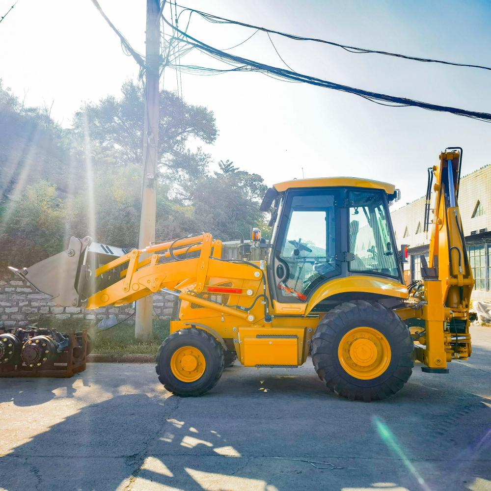 full hydraulic joystick backhoe loader 40-28