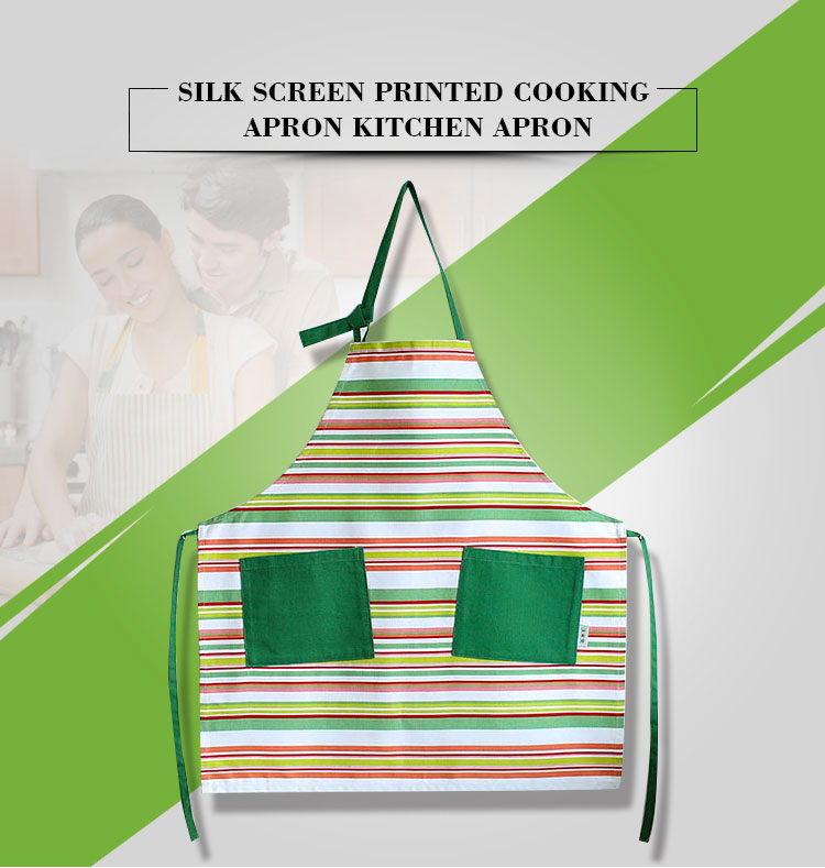 Canvas cotton lady chef apron for cooking