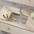 27x19 Popular Design Apartment Single Bow Sink