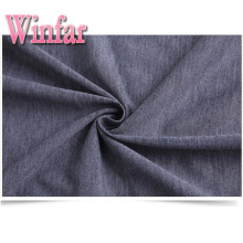 Spandex Melange Polyester Knit Single Jersey Fabric