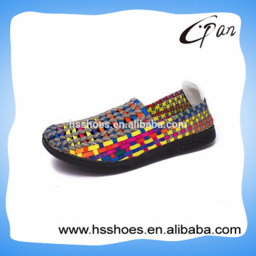 Reliable handmade elastic woven shoes