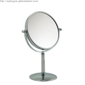chrome plated free standing mirrors