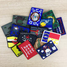 Custom rubber patch wholesale 2D/3D PVC patches