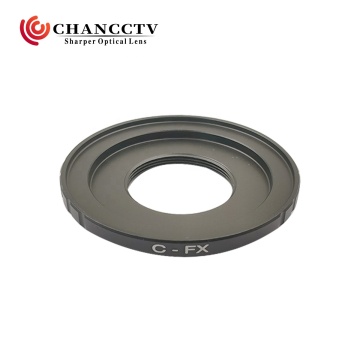 Aluminum Black C Mount to FX Mount Lens Adapter Converter