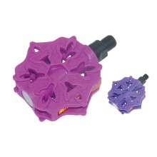 Kids Bike Parts: Ultralight Colorful Pink Bicycle Pedals for Children