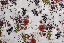 Good Price White Background Printed Fabrics