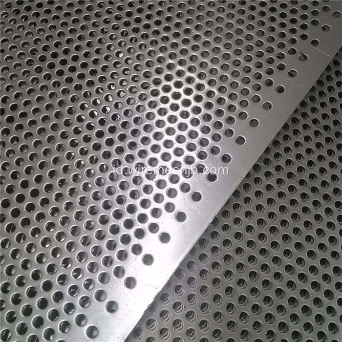 Mesh Logam Stainless Berlubang Dengan Jenis Lubang