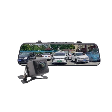 9.66'' Stream Rear View Mirror Dash Cam with Rear Camera for Passenger Car