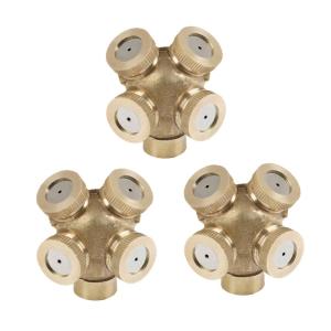 Hole Brass Spray เครื่องพ่นแบบ Multi Spray Nozzle Spray Watering