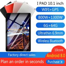 10.1 Inch RAM 6G Android 8.0 Tablet Pc