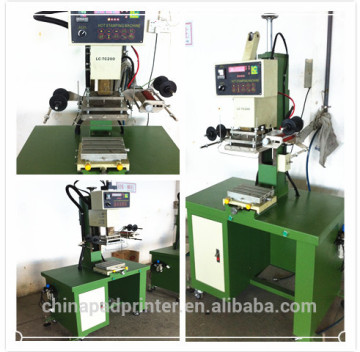 Hot stamping machine for leather TC200 pencil hot stamping machine