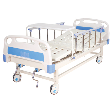 Two Functions Medical 2 Crank Manual Hospital Bed