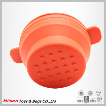 collapsible silicone camping folding bowl