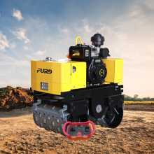 Remote Control Double Drum Road Roller Road Compactor for Highway Final Compaction Road Compactor