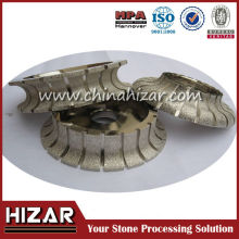 granite profile bits diamond profile bits, gem cutting tools