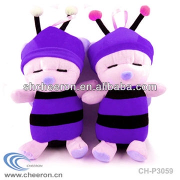 Plush bumble bees/ Custom plush bee toys