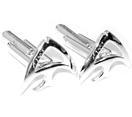 Tiffany cuff links, sterling silver jewelry manufacturer