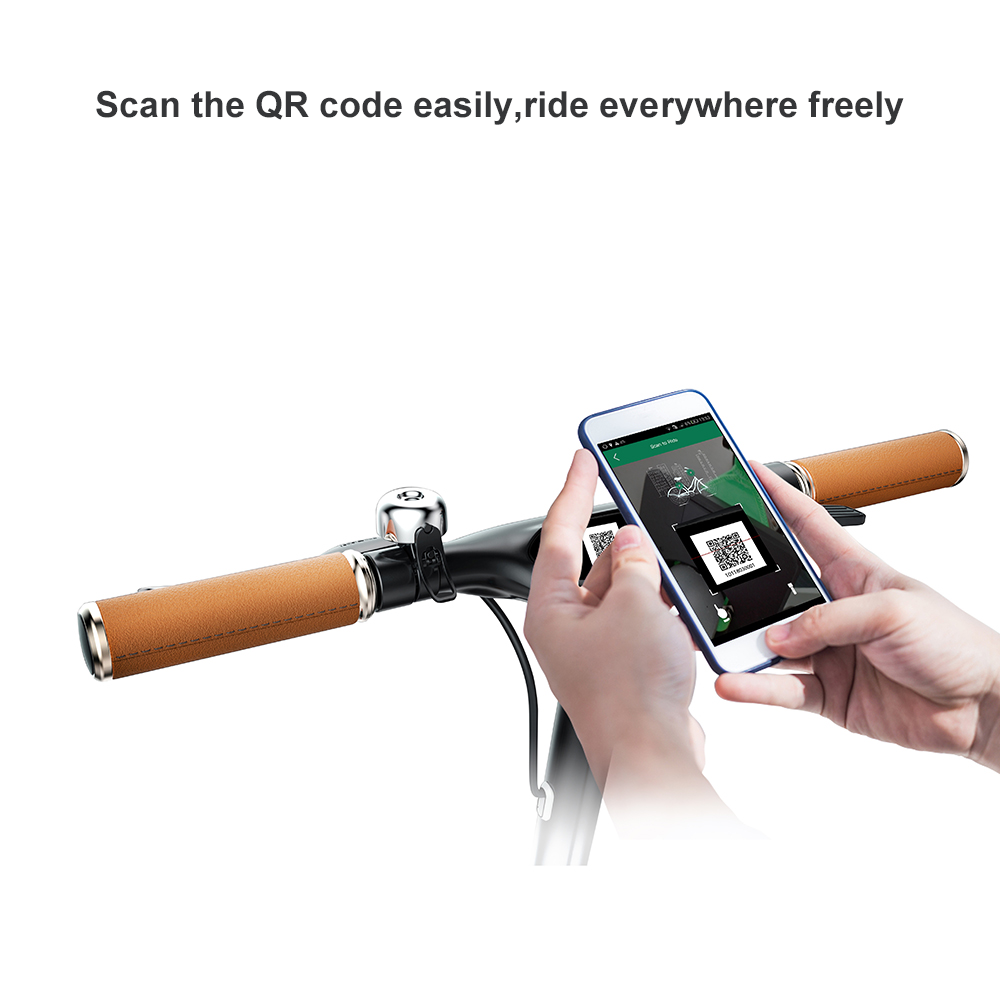 Backend management system with APP Scan QR Code unlock GPS wireless Sharing e scooter solution