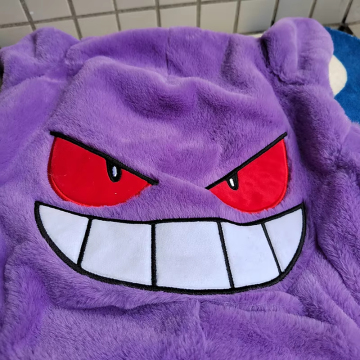 ODM OEM Custom Unstuffed Gengar Plush Animal Skins