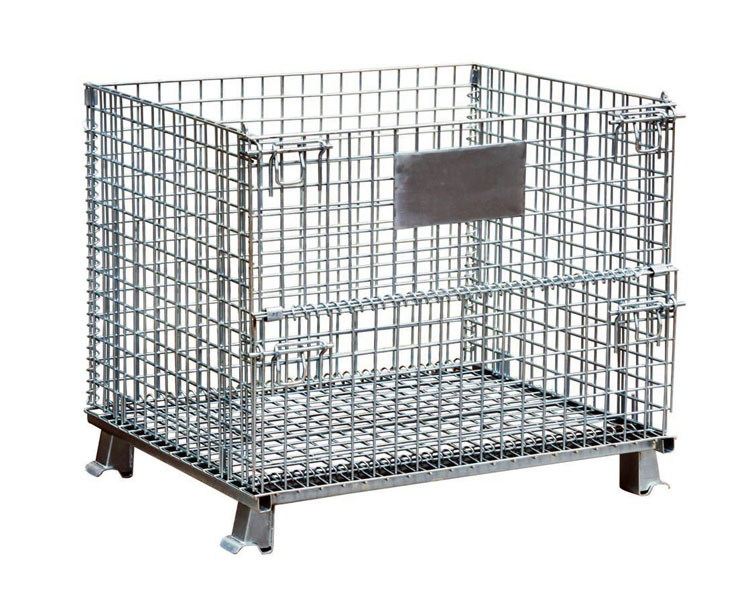 JB-5595A-2 Hot Sale Warehouse Metal Wire Storage Cages, Steel Storage Welded Wire Mesh Cage, Storage Cage/