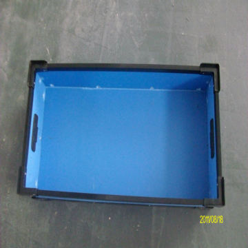 Wholesale 5mm thickness blue street advertising board rotating wall mounted advertising board