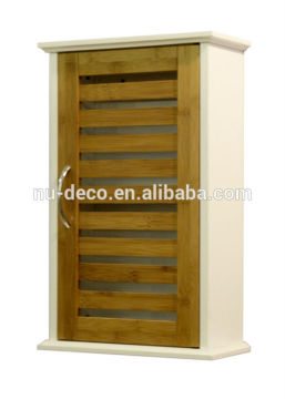 Wooden MDF bath furniture wall cabinet