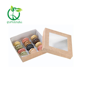 Brown kraft favor food boxes