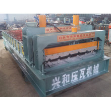 Exportación de azulejo de azotea de acero estándar de la hoja y el Panel de pared del rodillo que forma la máquina