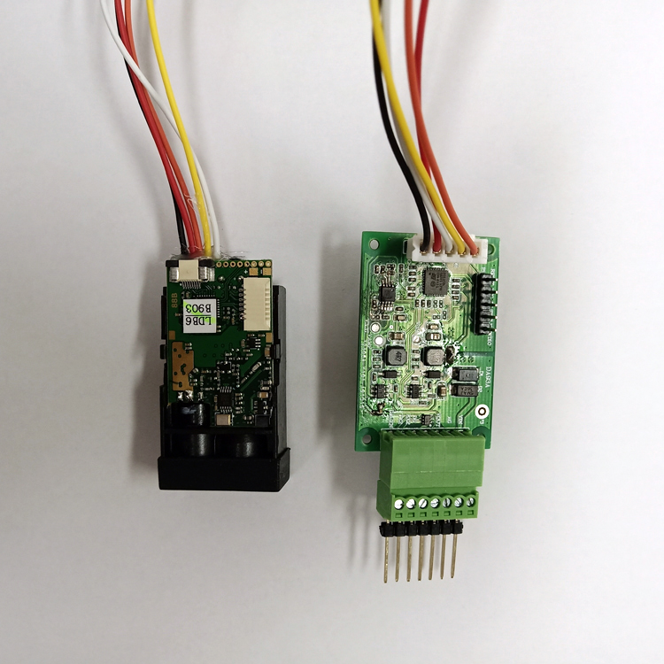 Sensor de distância a laser de 10M com saída analógica